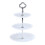 Cupcake Stand Plastic 3-Tier 13 Inch 1