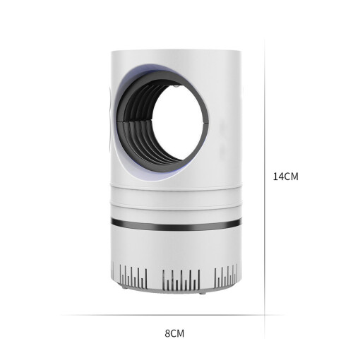 Mosquito Killer Lamp USB-Powered Quiet Suction Trap White 1