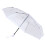 Automatic Open Compact Outdoor Umbrella White Polyester 1 4