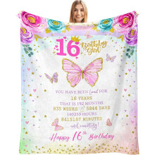 Sweet16Gifts for Girls – Koristehuopa 75x100 cm