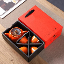 Chinese Kung Fu Ceramic Tea Set with Teapot and 4 Cups