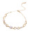 Copper Zircon Anklet for Women Adjustable 6g 1