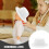 Mini top-hat felt hat 6 pcs 5.31 x 5.31 x 1.97 in 5