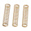 Molle di ricambio per tromba, 3 pezzi in ottone dorato 4