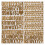 Alphabet Stickers for Mailbox Numbers Golden 4 Sets 1