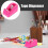 Rosy Compact Tape Dispenser 1 Set 6