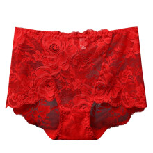 Women's Lace Boyshort Panties Plus Size Soft Stretch