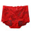 Women's Lace Boyshort Panties Plus Size Soft Stretch 1