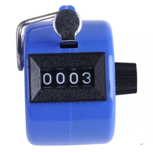 Hand Tally Counter Mechanical 4-Digit Portable