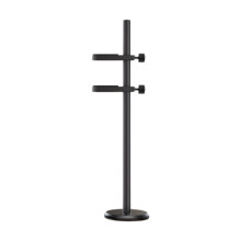 GPU Support Bracket Adjustable Heavy-Duty Black Double Bar