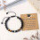 Black Matte Tiger Eye Adjustable Bracelet with Hexagon 4