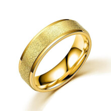 Mattierter Partnerring, verstellbare Größe