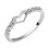 Silver Birthstone Ring for Women with Emerald CZ Gemstone 1