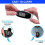 LCD Display 3D Axis Sensor Pedometer Clip with Lanyard 4