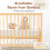 Waterproof Cot Bed Mattress Protector 70 x 140 cm – Soft  Noiseless Fi 4