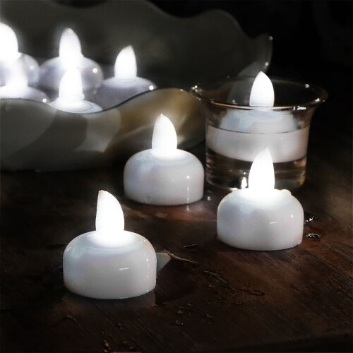 LED Floating Candles for Bedroom Decoration 12 Pack