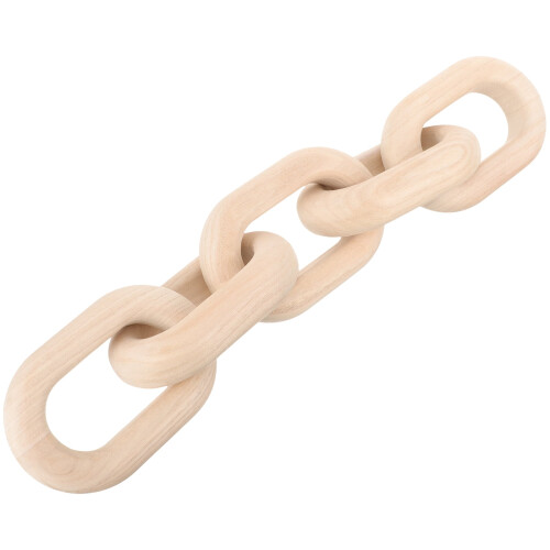 Wood Chain Decorative Ornament Household Link