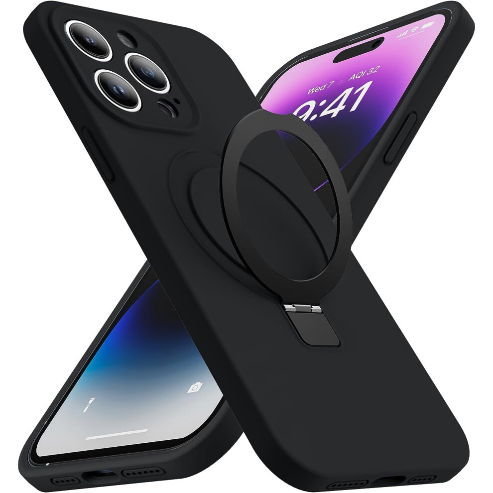 Iphone 14 Pro Max Case With Magnetic Ring Stand And Magsafe 9558830596718