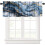 Marble Valance Curtain 54x18in Abstract Foil Texture White 1