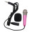 NICEXMAS Mini Karaoke Microphone Aluminum Alloy 1 Pack 4