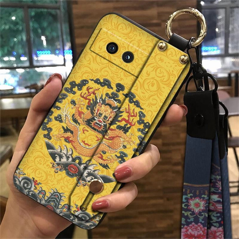 Google Pixel 8A Silicone Phone Case With Ring Holder And 902370271441