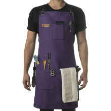Stenffy Professional Canvas Work Apron with Adjustable Back