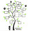 3D Acrylic Cat Tree Photo Frame Wall Decal 32x39 in 1