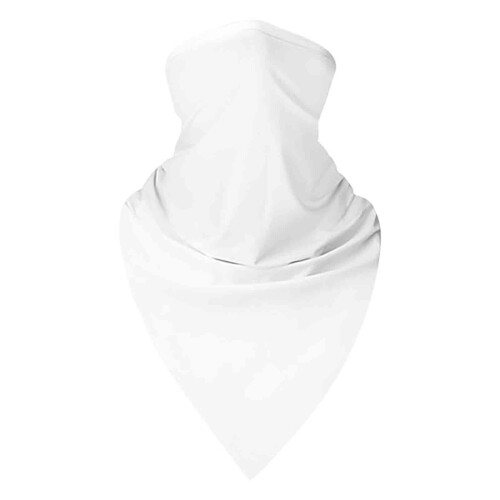 UV Protection Cooling Neck Gaiter White 1