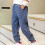 Boys Cargo Pants Twill Joggers with Stretch Elastic Waist 1