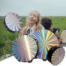 Tambourine Reflective Hand Drum 6 8 10 Inch