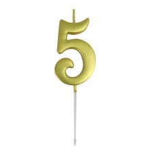 Number Candle 3D Shape Birthday Cake Decoration