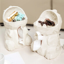 Boîte de rangement pour mouchoirs avec support pour téléphone et tiroir