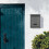 Grey Iron Outdoor Mailbox with Lockable Storage and Wall 5