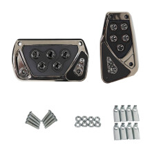 Brake Pedal Covers Automotive Black 2 Pieces