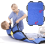 Positioning Bed Pad with Handles 48x40 Inch Reusable 8