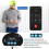 Σκουφάκι Bluetooth με προβολέα LED, επαναφορτιζόμενο, hands-free 2