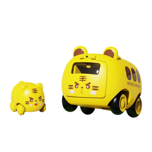 Kreslené auto se zvířátky pro batolata 1-3 roky 1