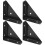 Heavy Duty Triangular Corner Brace 4 pcs 1