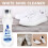 White Shoe Cleaner Kit Soft Brush 100ml 1
