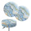 Marble Stripe Bar Stool Cushion Cover 2-Pack Stretchy 1