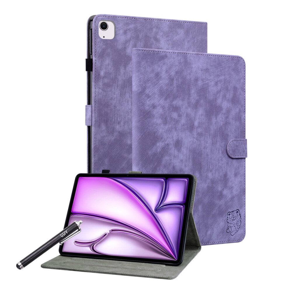 Pu Leather Folio Case For Ipad Air And Pro 11-Inch Purple 9336866238228