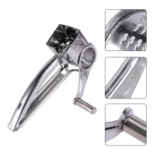 Stainless Steel Rotary Cheese Grater Set