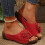 Women's Sandals Comfortable Dressy Red Size 9.5 5