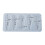 Handmade Crystal Epoxy Resin Mold for Hair Pins 1