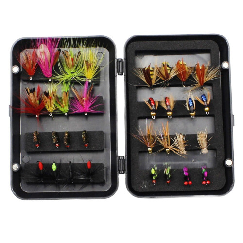 Fishing Flies Kit Ants Nymphs 32 pcs