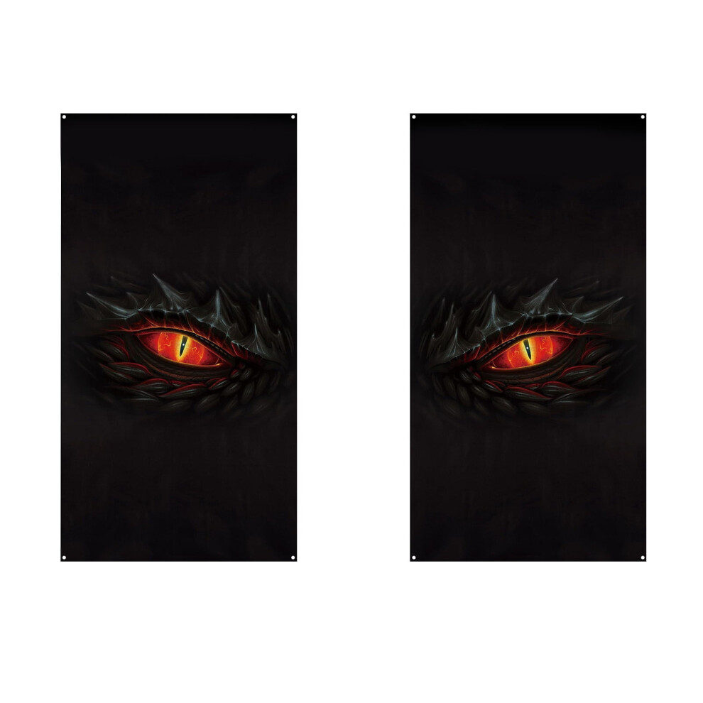 Halloween Scary Window Stickers Spooky Eyes 12 Pcs 9558830609142
