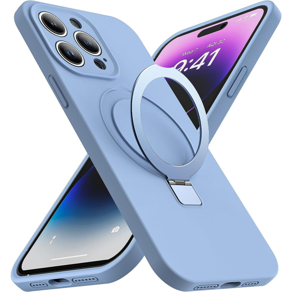 Iphone 14 Pro Case With Magnetic Ring Stand And Magsafe 9558830620819