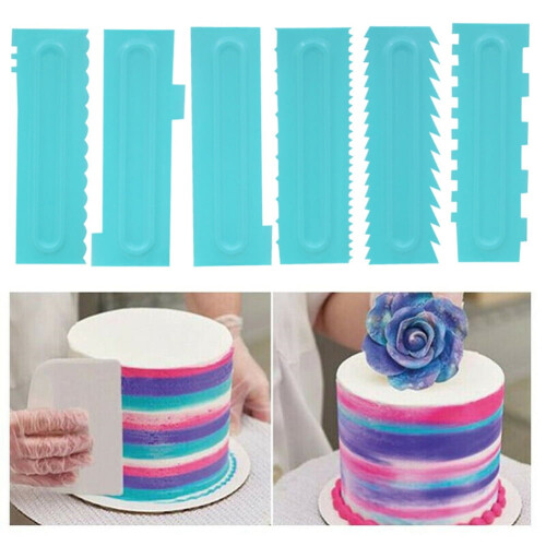 Cake Decorating Comb for Icing and Fondant, 1 Piece