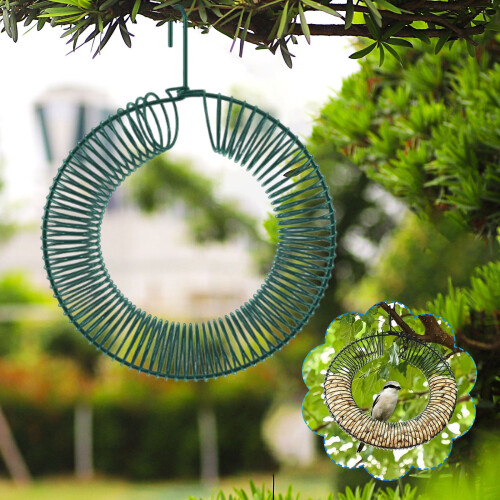 Hanging Garland Bird Feeder Waterproof Clear for Watching