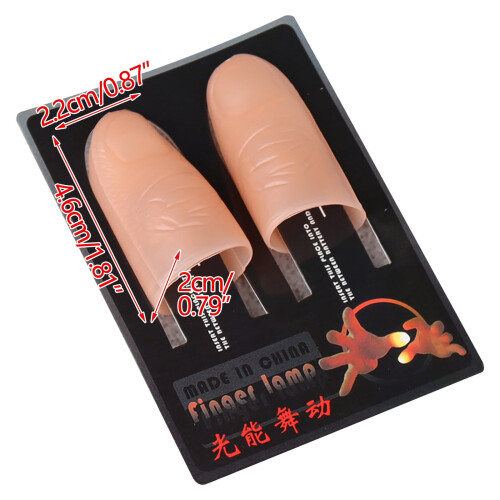 Dancing Finger Lights Red Pair Portable Illuminated Toys 1